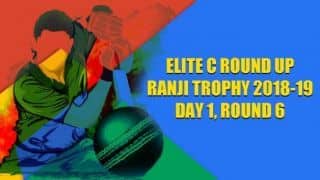 Ranji Trophy 2018-19, Elite C, Round 6, Day 1: Pratyush Singh’s unbeaten 98 helps Tripura to 247/7 versus Goa